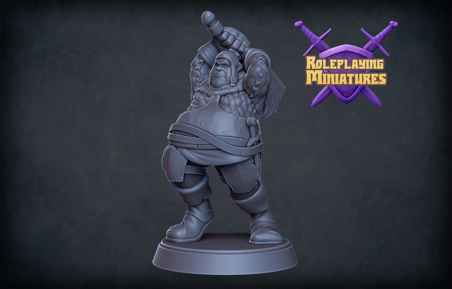 Bandit Miniature | DND Bandit | Dungeons and Dragons Bandit | D&D Highwayman | Pathfinder Enemy | Tabletop Gaming Barbarian | DND Barbarian