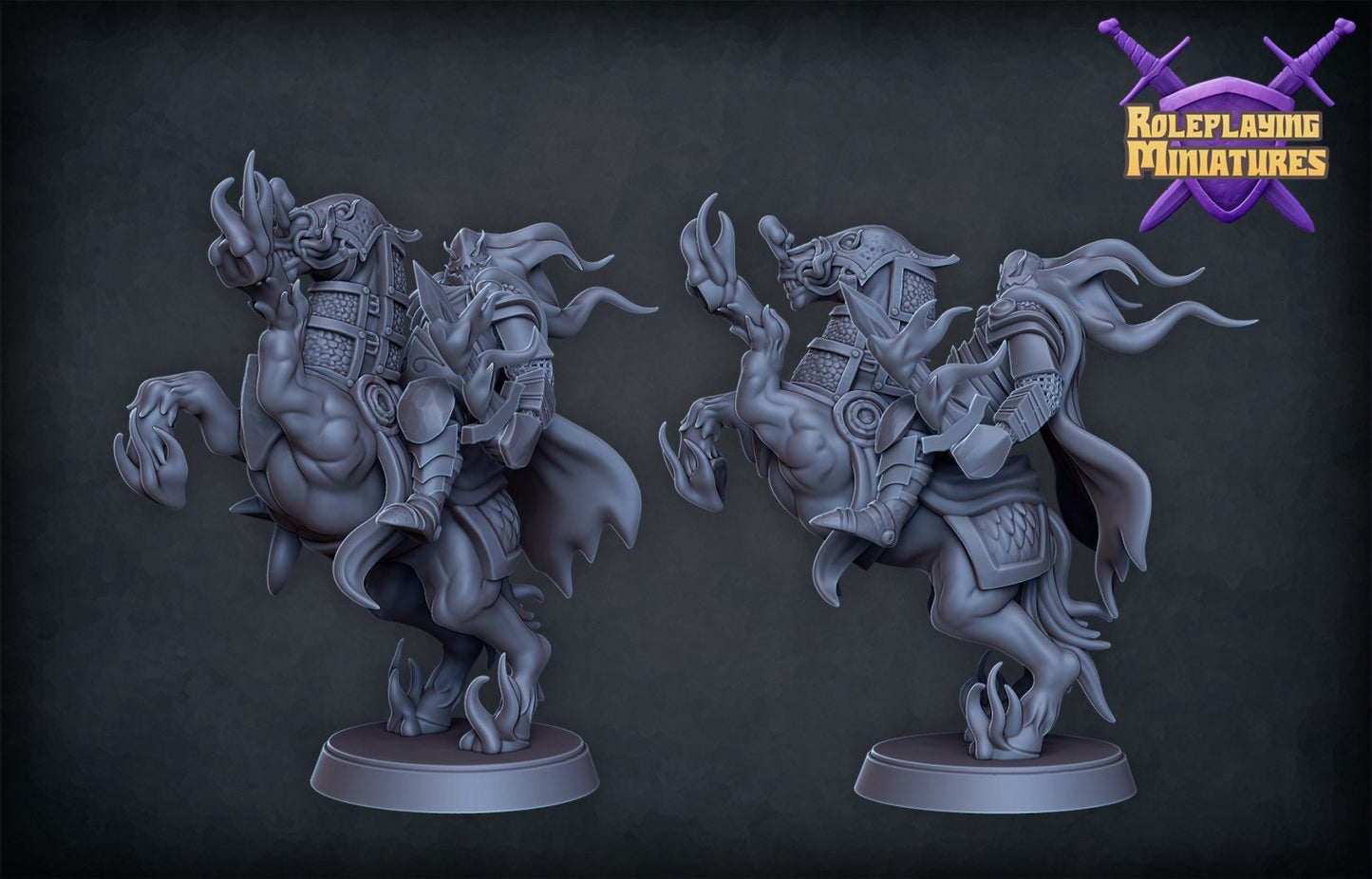 Headless Horseman Miniature | RPG Minis | DND | D&D | RPG | Tabletop Gaming | From Roleplaying Miniatures