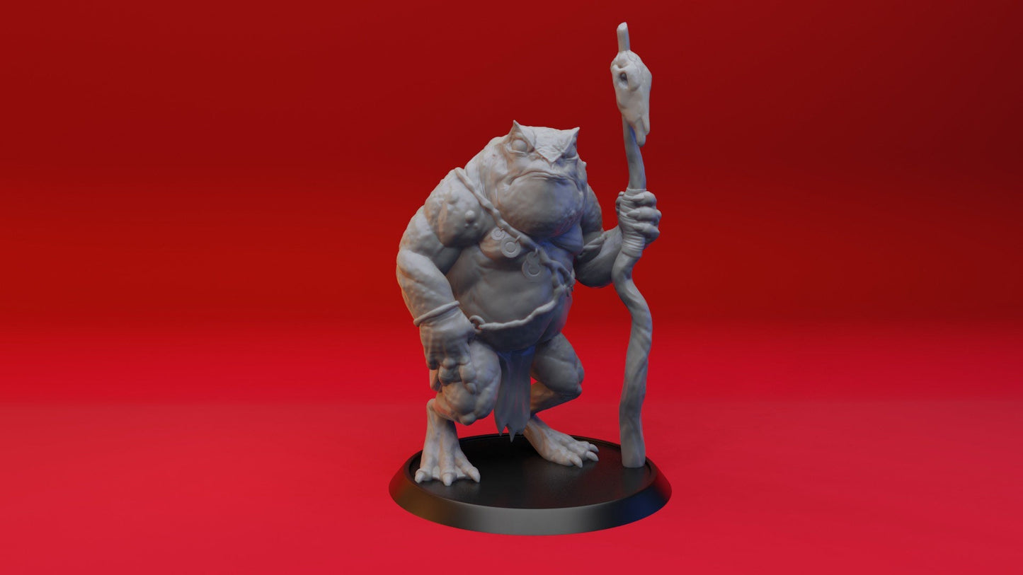 Slaad Miniatures | RPG Minis | D&D | DND | RPG | Tabletop Gaming | From Yasashii Kyojin Studios
