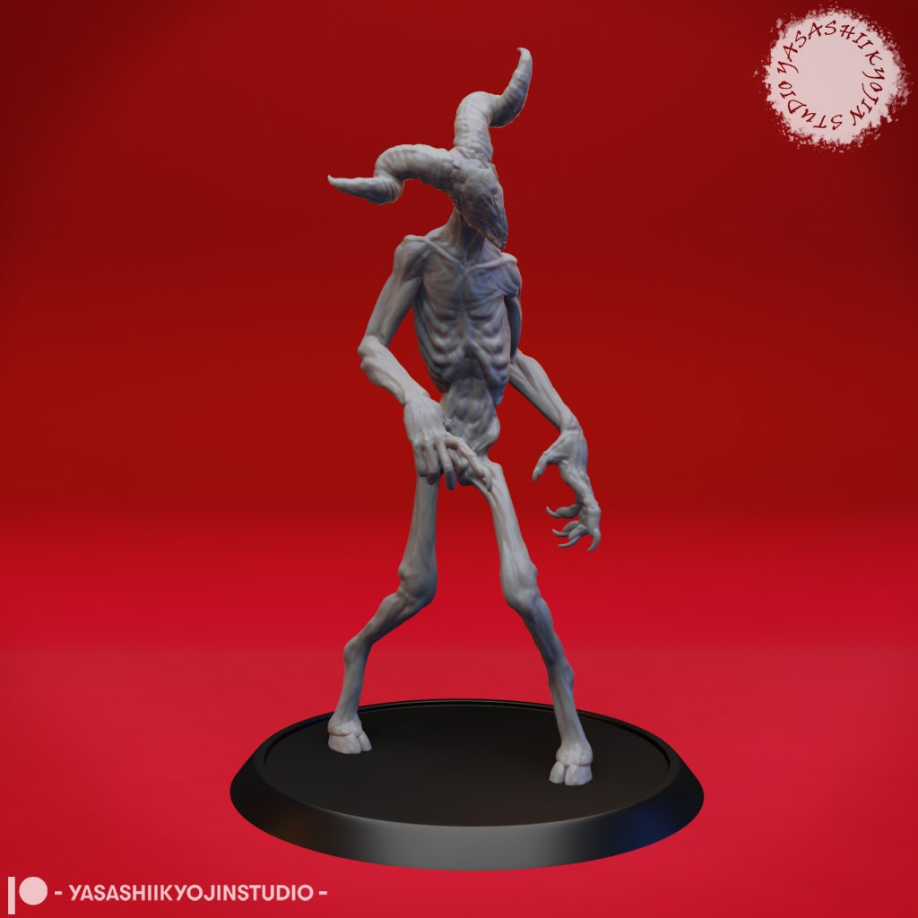 Nightwalker Miniature | RPG Minis | D&D | DND | RPG | Tabletop Gaming | From Yasashii Kyojin Studios
