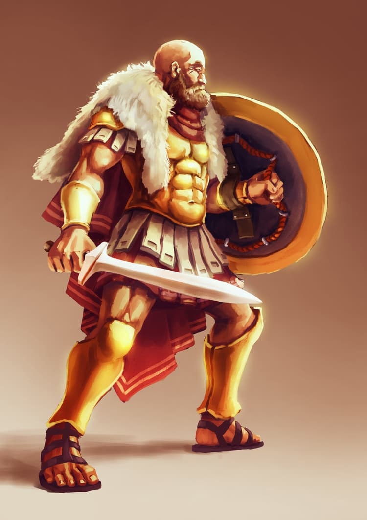 Human Barbarian Miniature | RPG Minis | D&D | DND | RPG | Tabletop Gaming | From LegendBuilds