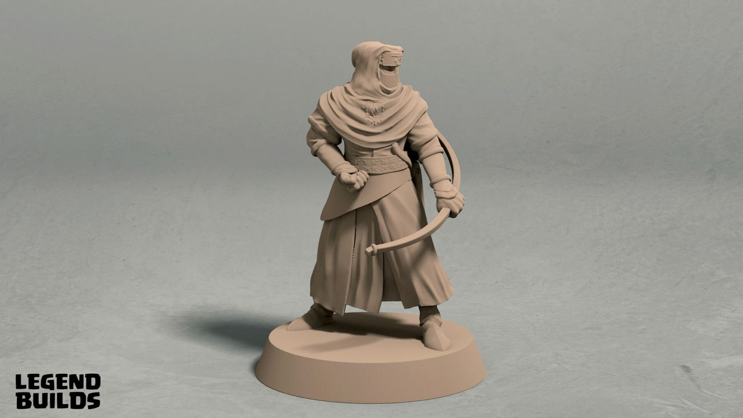 Archers - Desert Cultists/City Guard Miniatures | RPG Minis | D&D | DND | RPG | Tabletop Gaming | From LegendBuilds