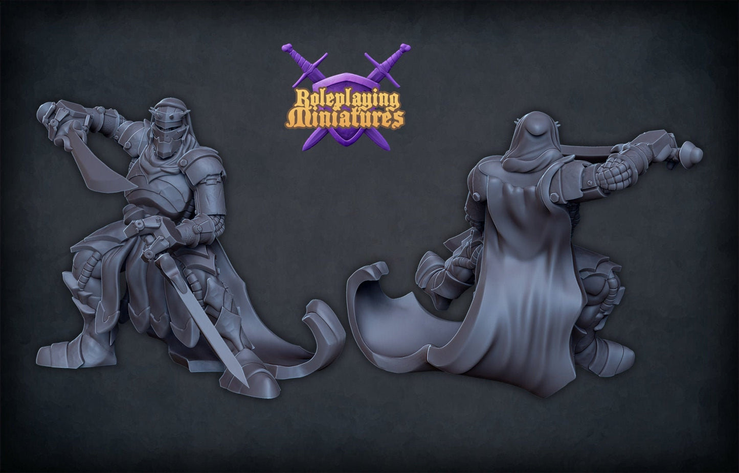 Warforged Paladin Miniature | RPG Minis | DND | D&D | RPG | Tabletop Gaming | From Roleplaying Miniatures