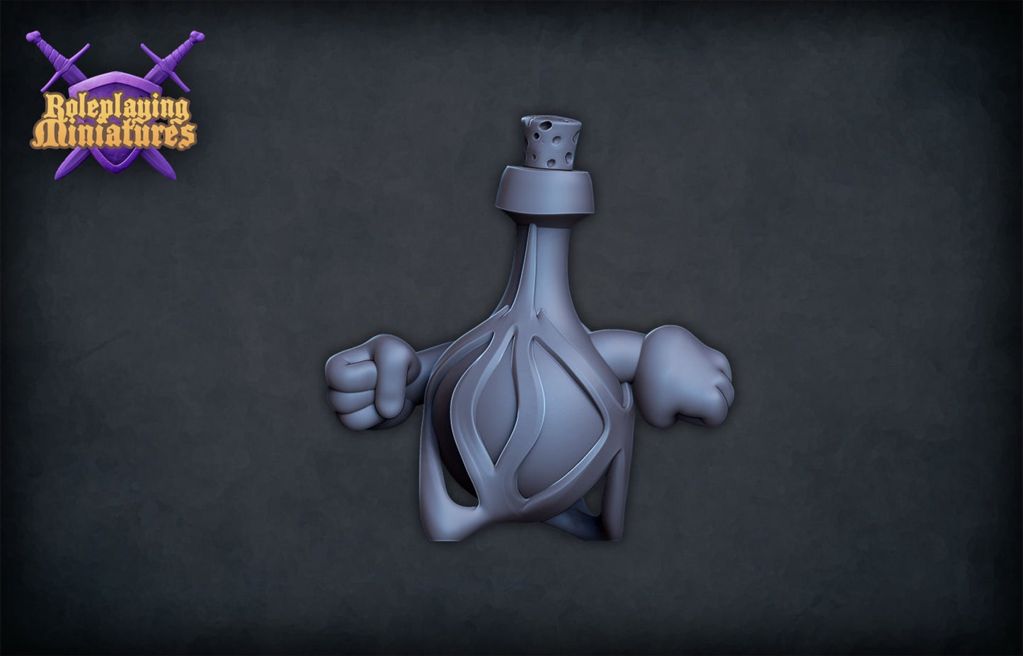 Potion Mimic Miniature | RPG Minis | DND | D&D | RPG | Tabletop Gaming | From Roleplaying Miniatures