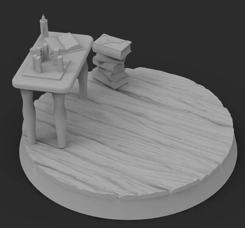 Male Wizard Miniature | RPG Minis | D&D | DND | RPG | Tabletop Gaming | From ToyDoy Miniatures