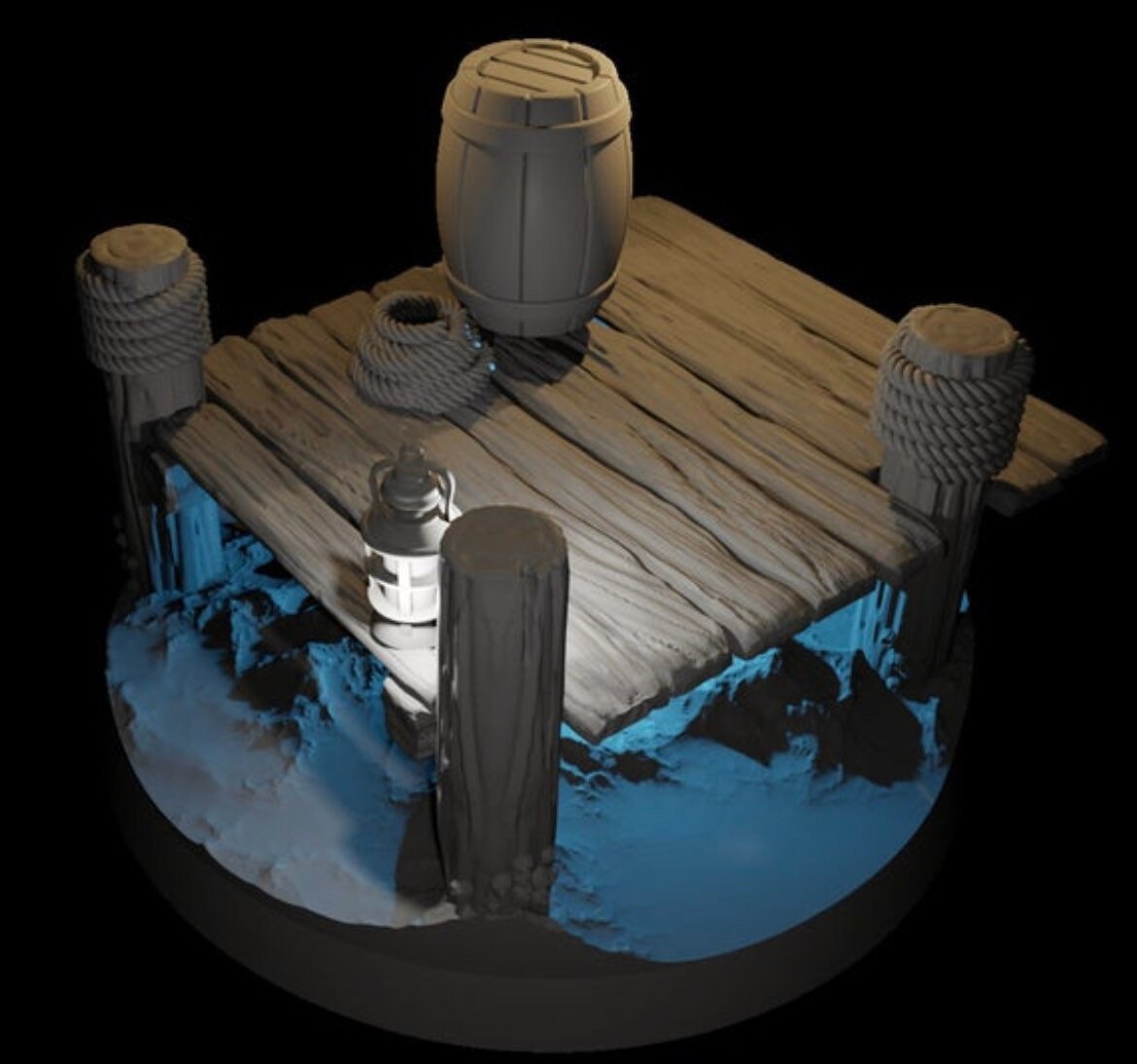 Goblin Pirate Miniature | RPG Minis | D&D | DND | RPG | Tabletop Gaming | From Galaad Miniatures