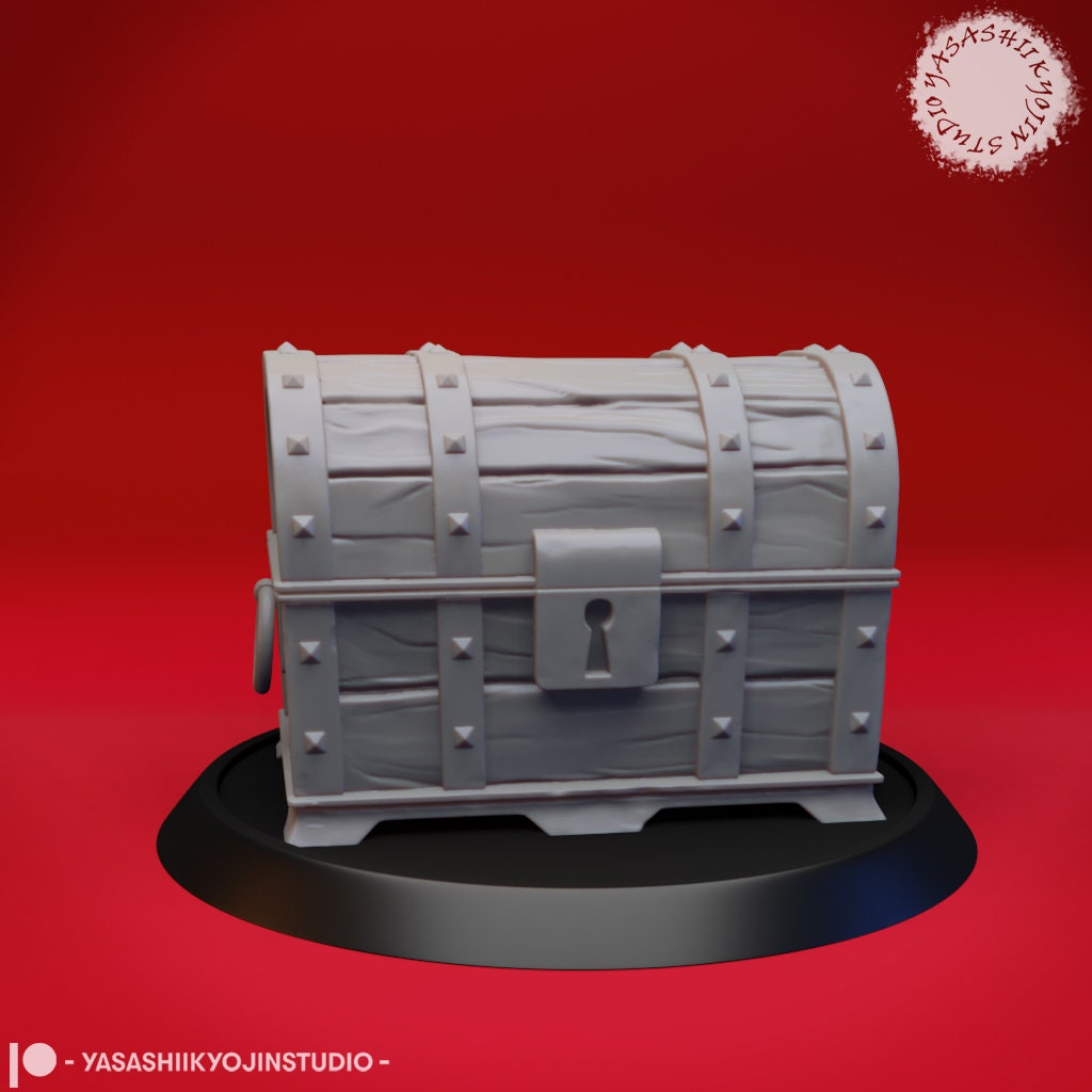 Valentine Mimic Miniature | RPG Minis | D&D | DND | RPG | Tabletop Gaming | From Yasashii Kyojin Studios
