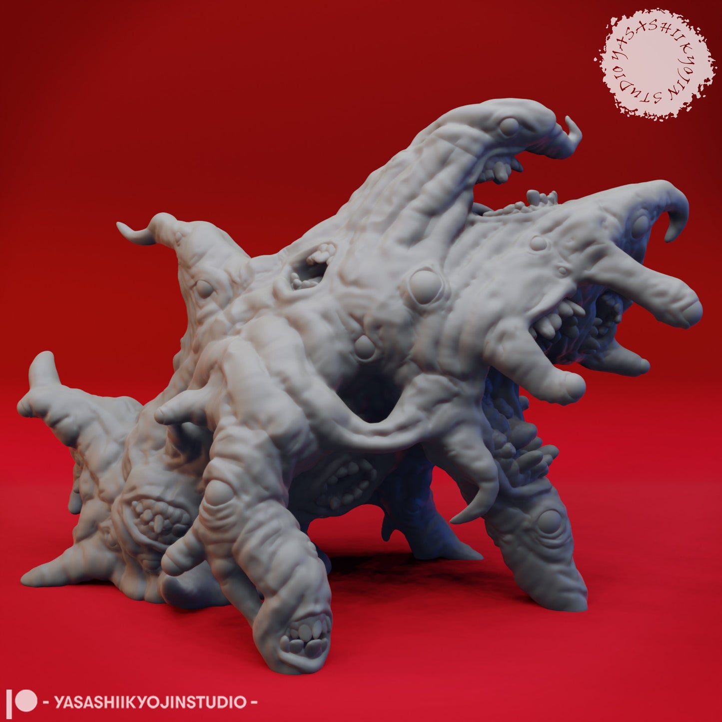 Gibbering Mouther Miniature | RPG Minis | D&D | DND | RPG | Tabletop Gaming | From Yasashii Kyojin Studios