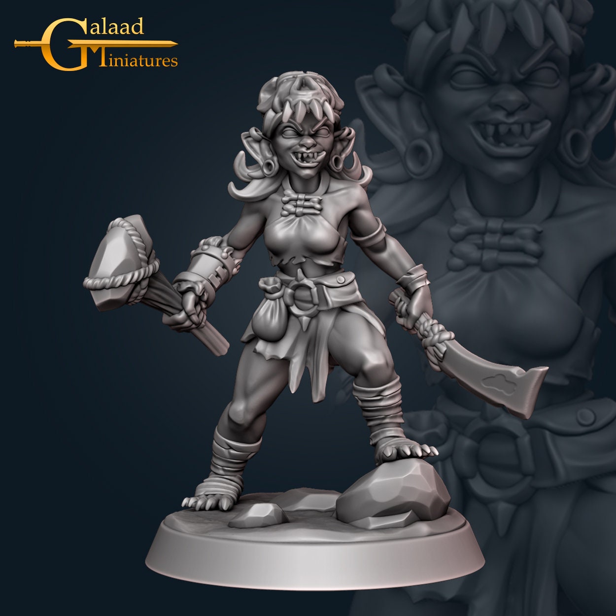 Goblin Warband Minis (6 options) | RPG Minis | D&D | RPG | Tabletop Gaming | From Galaad Miniatures