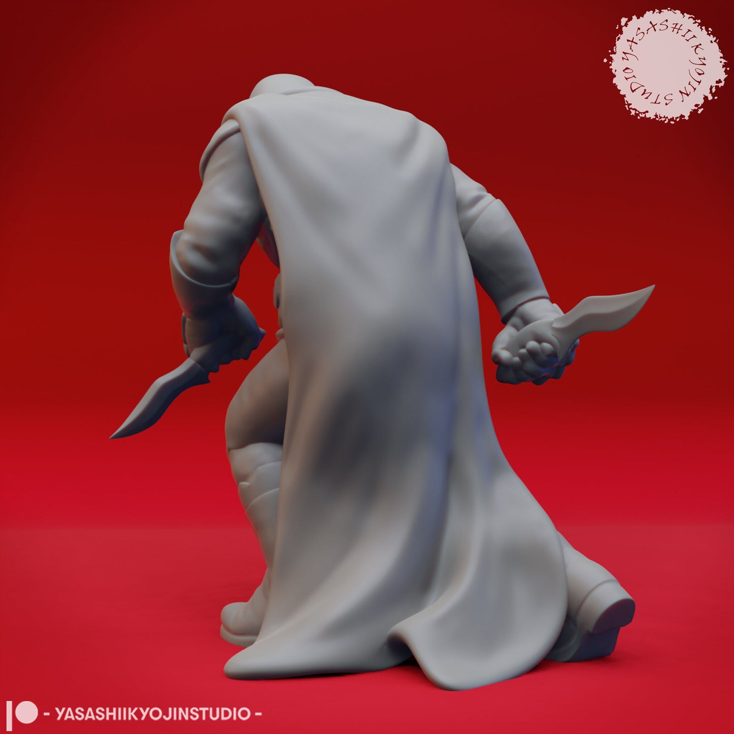 Rogue Miniature | RPG Minis | D&D | DND | RPG | Tabletop Gaming | From Yasashii Kyojin Studios