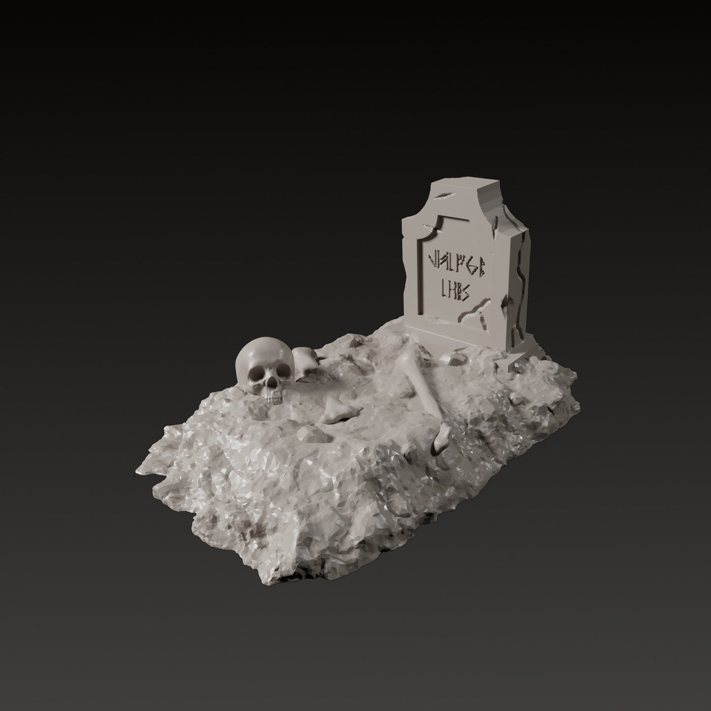Graveyard Scatter Set | RPG Minis | DND | D&D | RPG | Tabletop Gaming | Fantasy Miniatures | From The Pilgrim Terrain