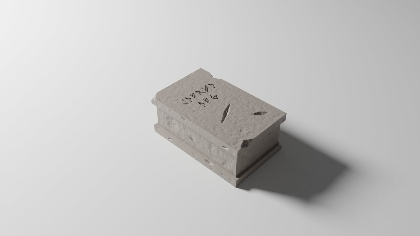 Sarcophagus Scatter | RPG Minis | DND | D&D | RPG | Tabletop Gaming | From The Pilgrim Terrain