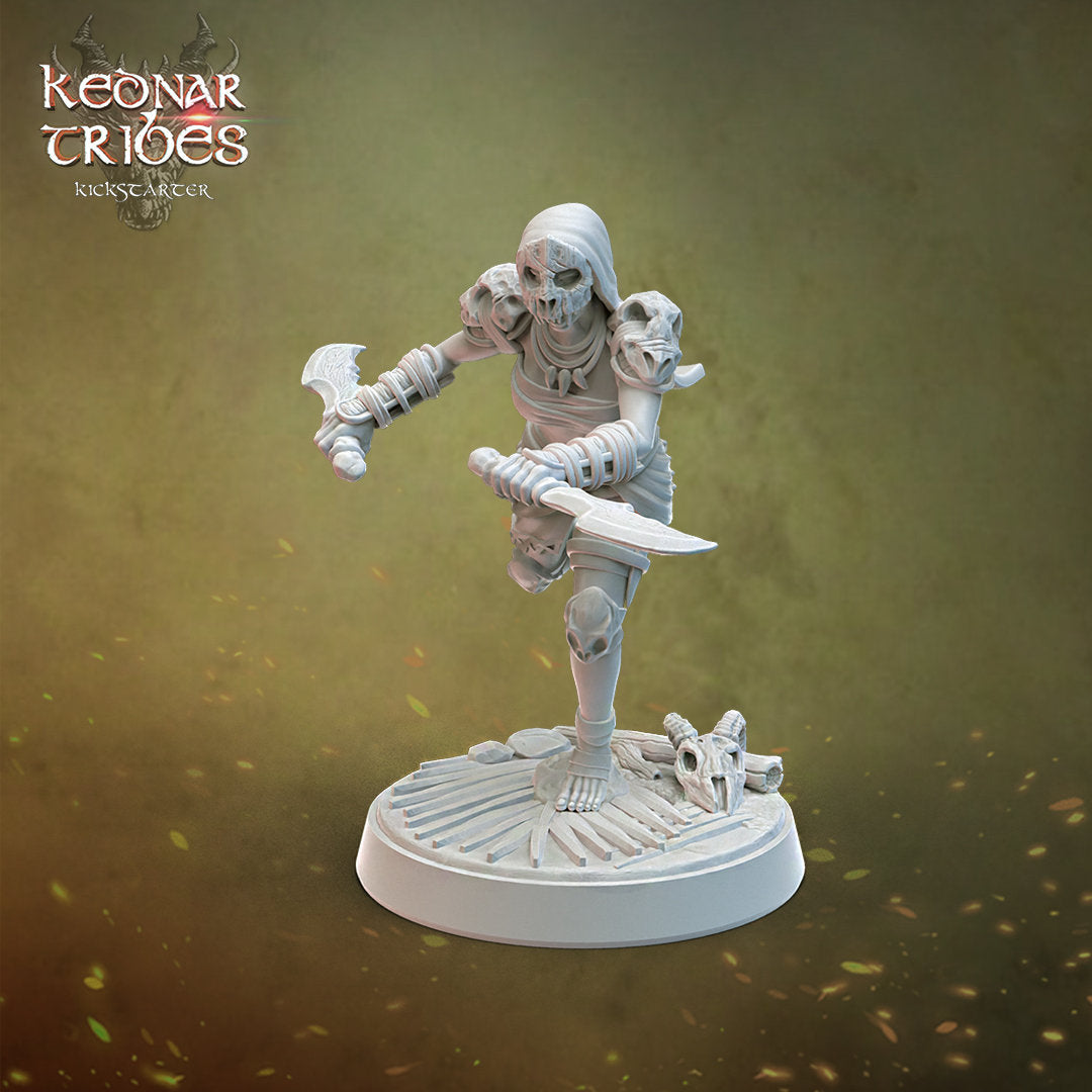 Desert Rogue Miniature | RPG Minis | D&D | DND | RPG | Tabletop Gaming | From Cursed Forge Miniatures