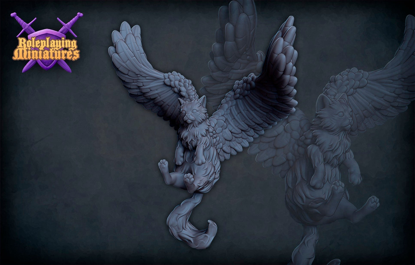 Tressym Miniature | RPG Minis | DND | D&D | RPG | Tabletop Gaming | From Roleplaying Miniatures