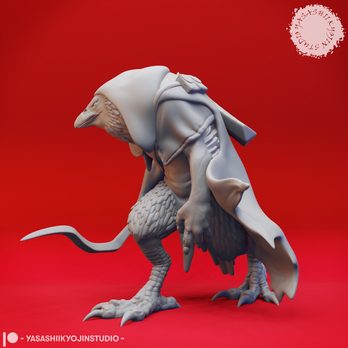 Kenku Collection (4 Miniatures) | RPG Minis | D&D | DND | RPG | Tabletop Gaming | From Yasashii Kyojin Studios