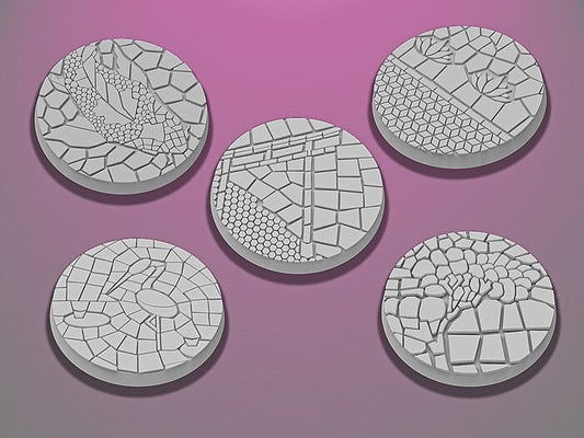 40mm Temple Bases | Miniature Bases | D&D  | RPG | Tabletop Gaming |  From BasicAid
