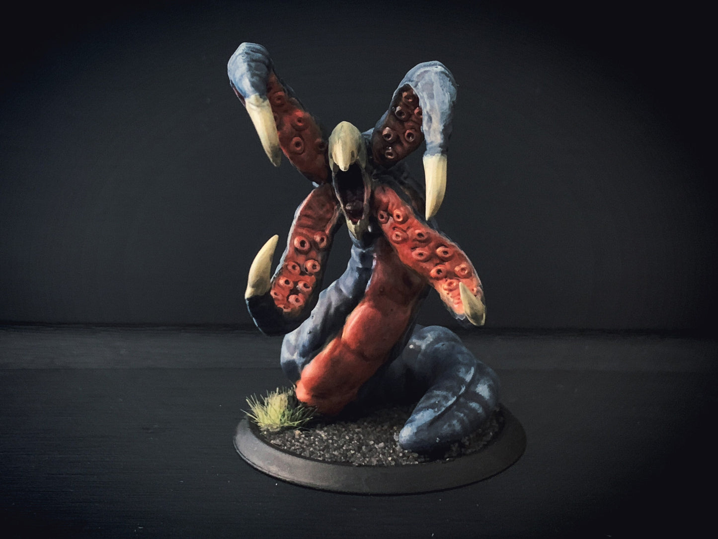 Grick Miniature  | RPG Minis | D&D | DND | RPG | Tabletop Gaming |  From Yasashii Kyojin Studios