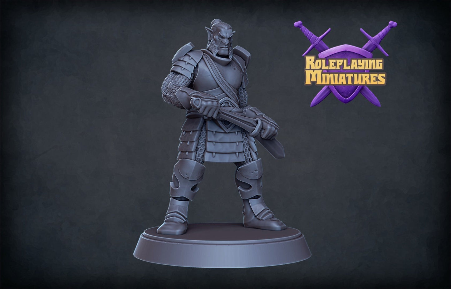 Hobgoblin Soldier Miniature  | RPG Minis | DND | D&D | RPG | Tabletop Gaming |  From Roleplaying Miniatures