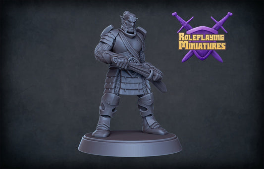 Hobgoblin Soldier Miniature  | RPG Minis | DND | D&D | RPG | Tabletop Gaming |  From Roleplaying Miniatures