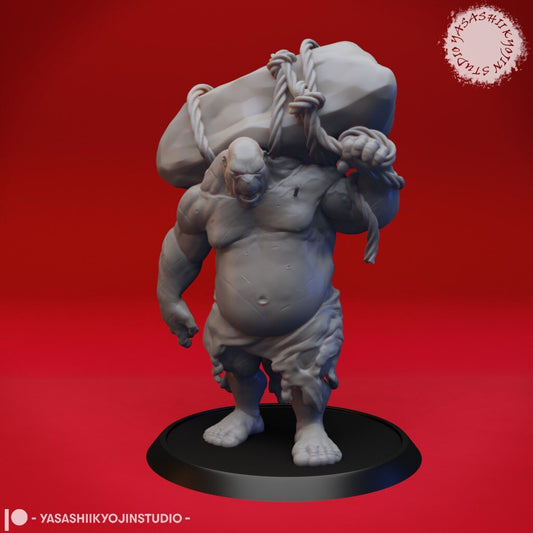 Ogre Miniature  | RPG Minis | D&D | DND | RPG | Tabletop Gaming |  From Yasashii Kyojin Studios