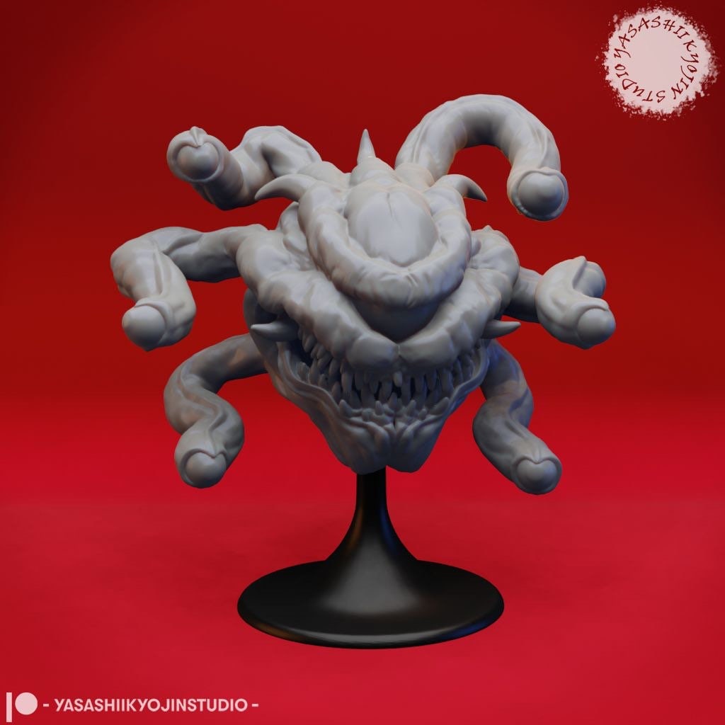 Beholder Miniature  | RPG Minis | D&D | DND | RPG | Tabletop Gaming |  From Yasashii Kyojin Studios