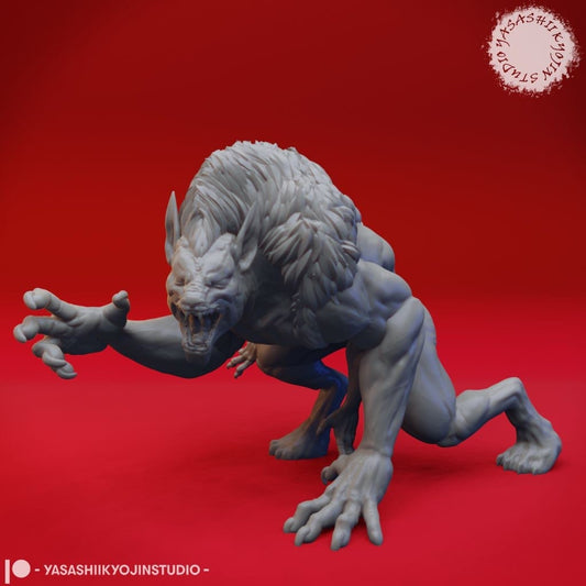 Draegloth Miniature  | RPG Minis | D&D | DND | RPG | Tabletop Gaming |  From Yasashii Kyojin Studios