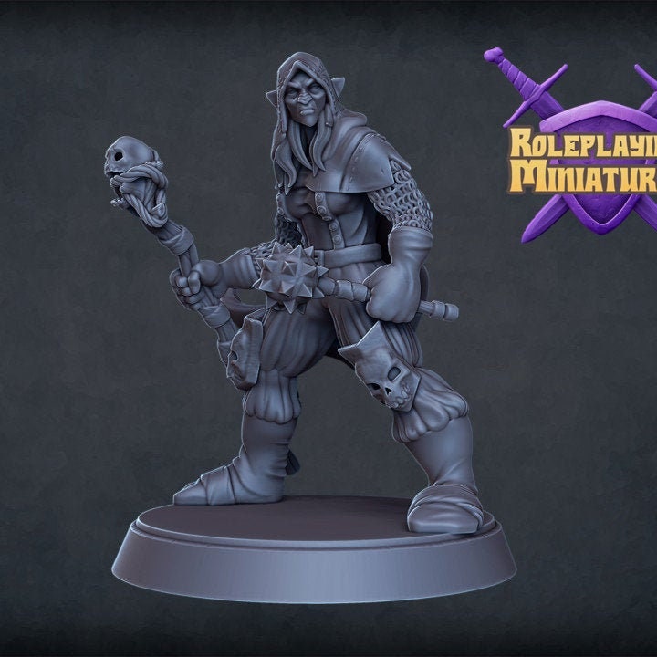 Hobgoblin Warlock Miniature  | RPG Minis | DND | D&D | RPG | Tabletop Gaming |  From Roleplaying Miniatures