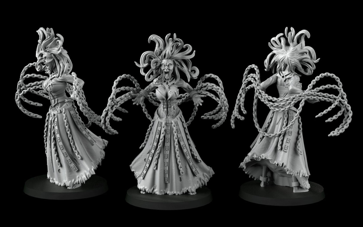Banshee Miniatures - 3 Versions  | RPG Minis | D&D | DND | RPG | Tabletop Gaming |  From Cross Lances