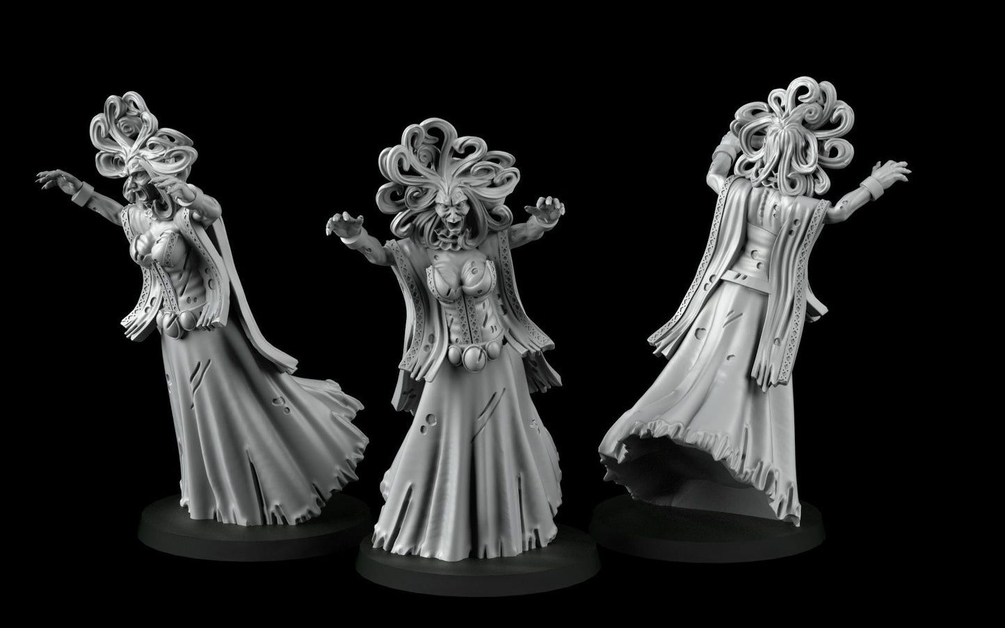 Banshee Miniatures - 3 Versions  | RPG Minis | D&D | DND | RPG | Tabletop Gaming |  From Cross Lances