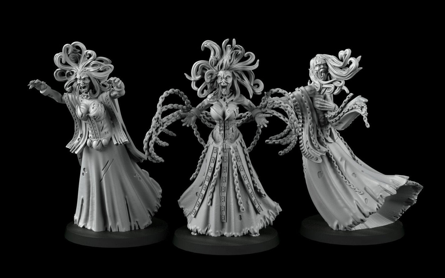 Banshee Miniatures - 3 Versions  | RPG Minis | D&D | DND | RPG | Tabletop Gaming |  From Cross Lances