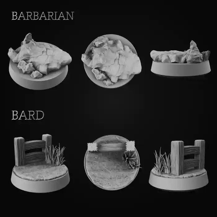 Gnome Barbarian (Male or Female) Mini  | RPG Minis | DND | D&D | RPG | Tabletop Gaming |  From MiniForge