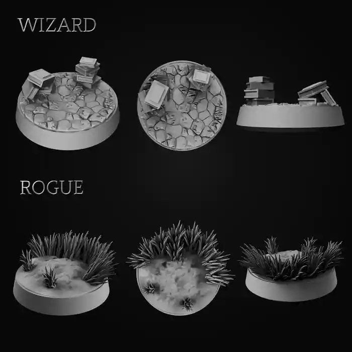 Gnome Wizard (Male or Female) Miniatures  | RPG Minis | DND | D&D | RPG | Tabletop Gaming |  From MiniForge