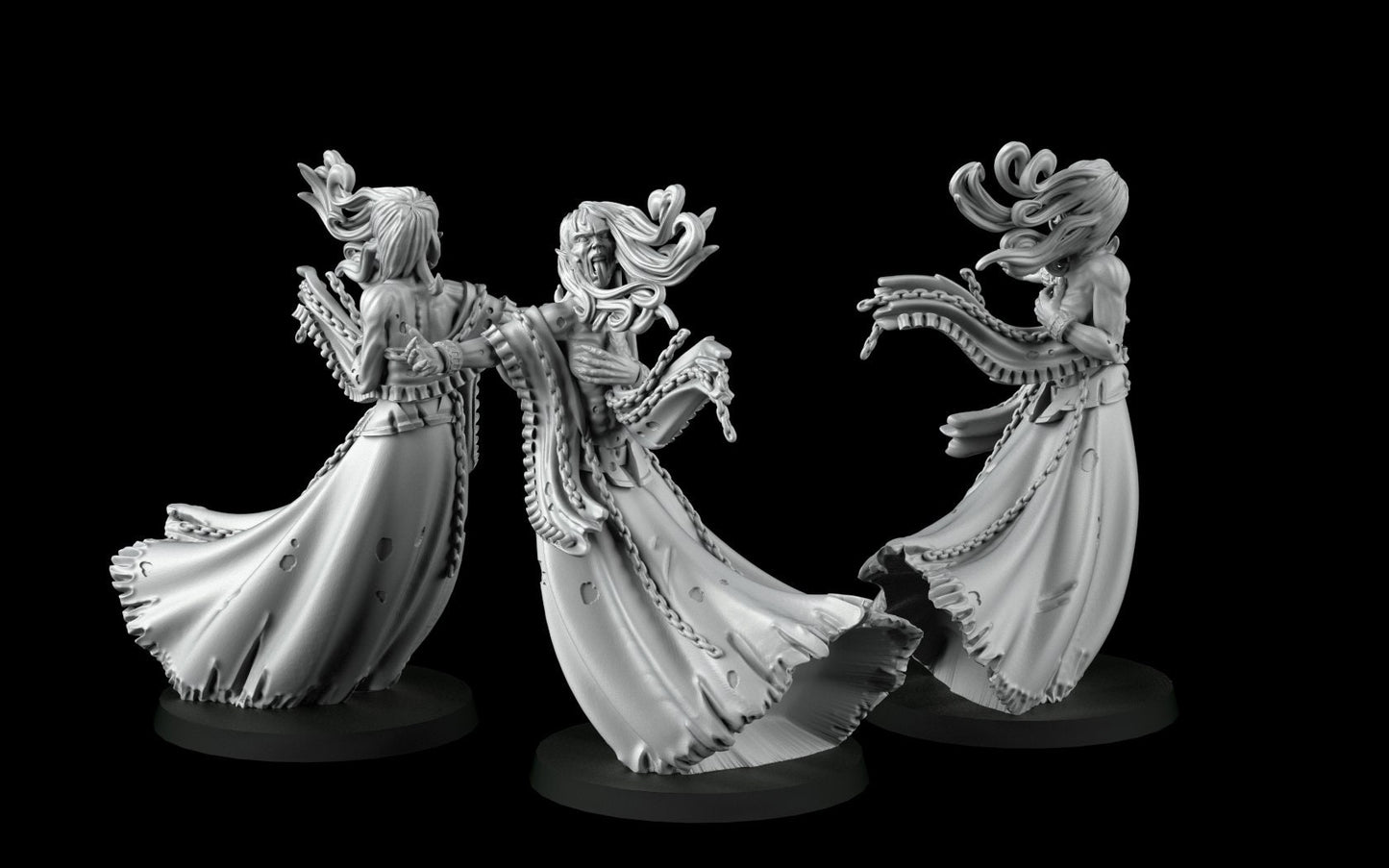 Banshee Miniatures - 3 Versions  | RPG Minis | D&D | DND | RPG | Tabletop Gaming |  From Cross Lances