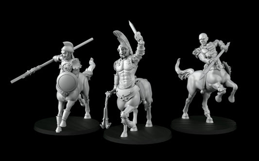 Centaur Miniatures - 3 Versions  | RPG Minis | D&D | DND | RPG | Tabletop Gaming |  From Cross Lances