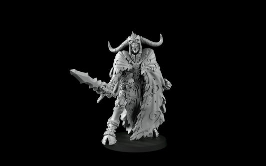 Undead Warrior Miniatures - 4 Versions  | RPG Minis | D&D | DND | RPG | Tabletop Gaming |  From Cross Lances