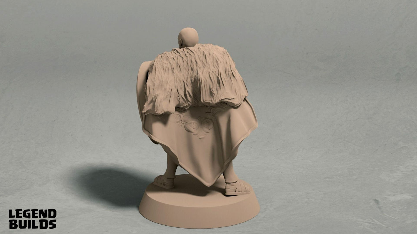 Human Barbarian Miniature  | RPG Minis | D&D | DND | RPG | Tabletop Gaming |  From LegendBuilds