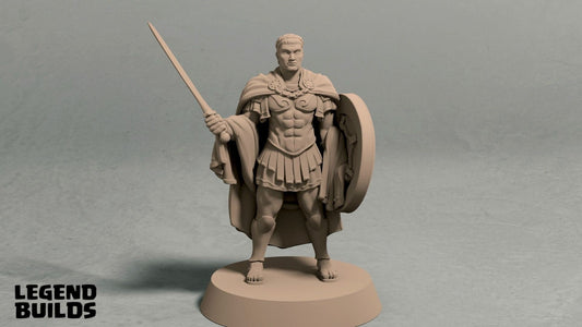 Male Human Fighter/Noble Miniature  | RPG Minis | D&D | DND | RPG | Tabletop Gaming |  From LegendBuilds
