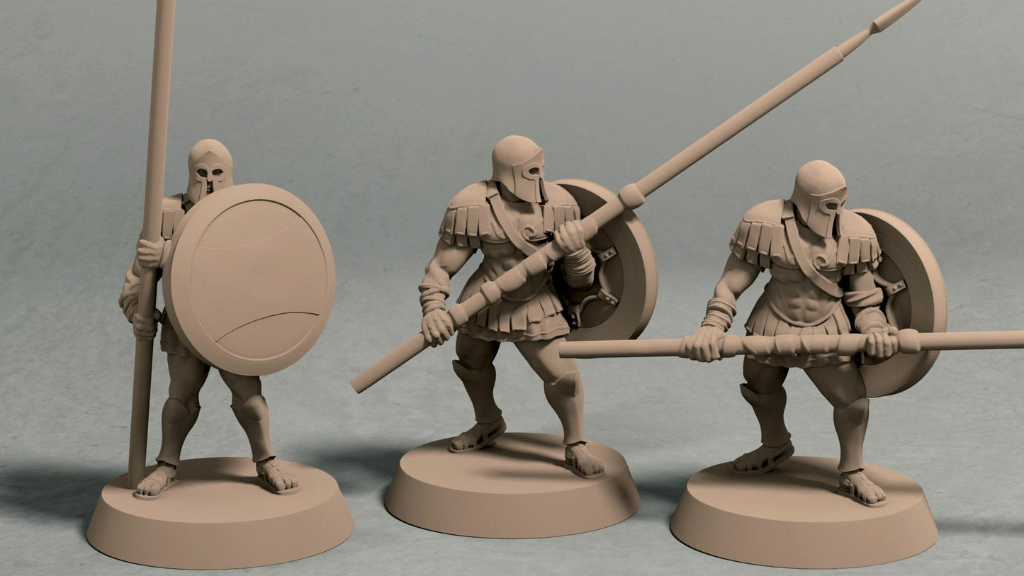 Hoplite - City Guard/Roman Legionnaires Miniatures  | RPG Minis | D&D | DND | RPG | Tabletop Gaming |  From LegendBuilds