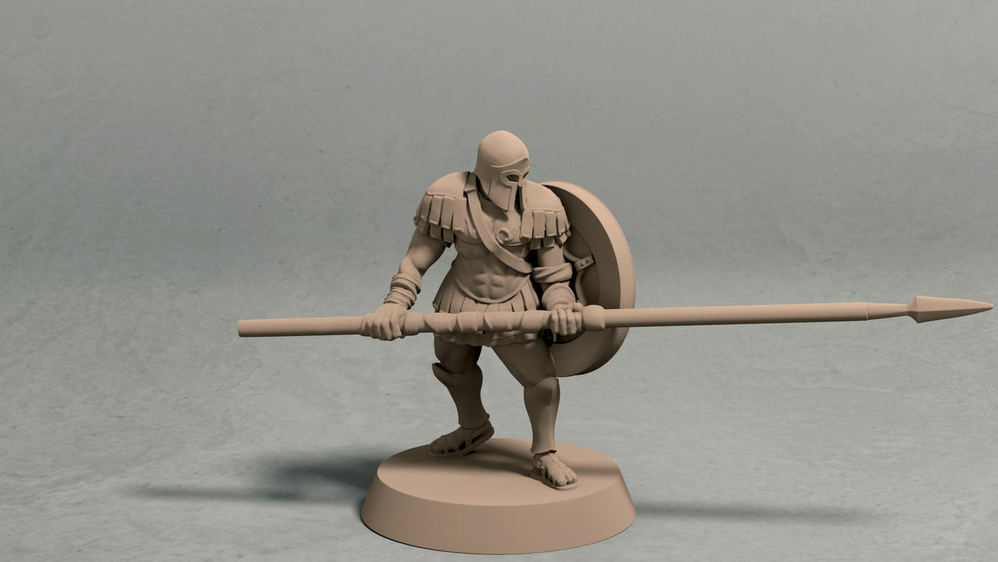 Hoplite - City Guard/Roman Legionnaires Miniatures  | RPG Minis | D&D | DND | RPG | Tabletop Gaming |  From LegendBuilds