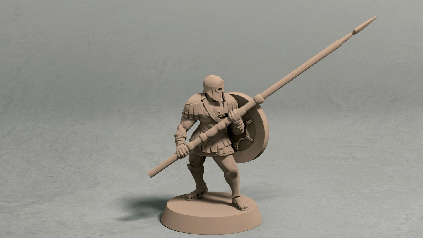 Hoplite - City Guard/Roman Legionnaires Miniatures  | RPG Minis | D&D | DND | RPG | Tabletop Gaming |  From LegendBuilds
