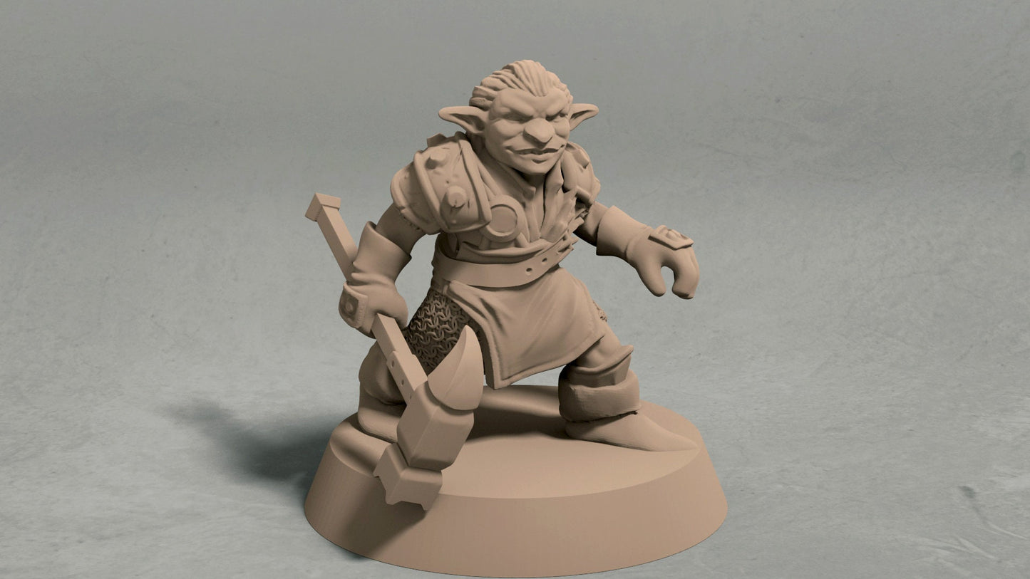 Goblin Barbarian Miniatures | DND Goblin Minis | D&D Goblin Fighters | DND Goblin Bandits | Pathfinder Goblins | Tabletop Gaming Goblins