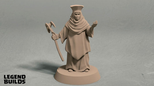 Cult Leader Miniature  | RPG Minis | D&D | DND | RPG | Tabletop Gaming |  From LegendBuilds