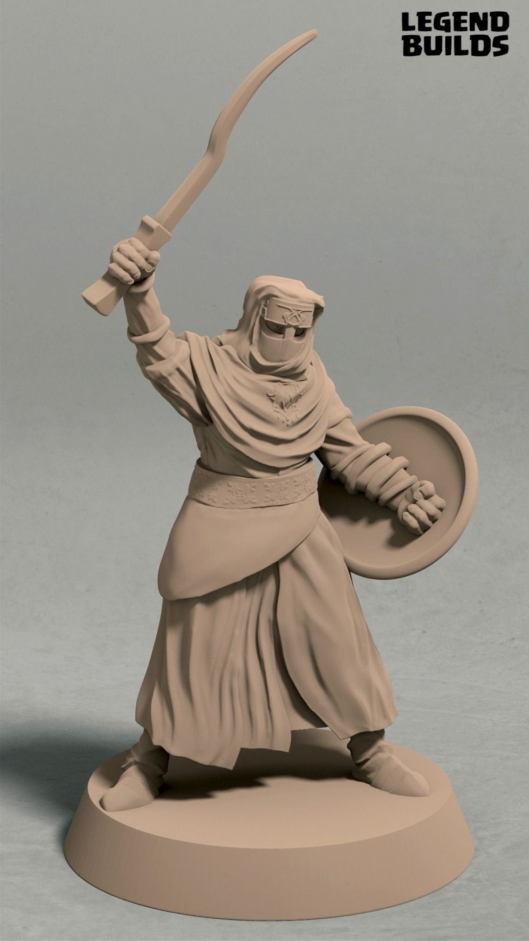 Swordsmen - Desert Cultists/City Guard Miniatures  | RPG Minis | D&D | DND | RPG | Tabletop Gaming |  From LegendBuilds