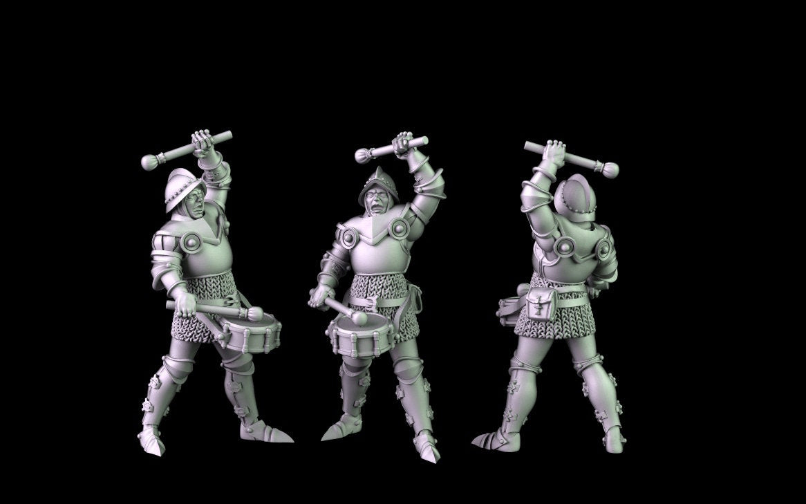 City Guard Miniatures - 5 Versions  | RPG Minis | D&D | DND | RPG | Tabletop Gaming |  From Cross Lances