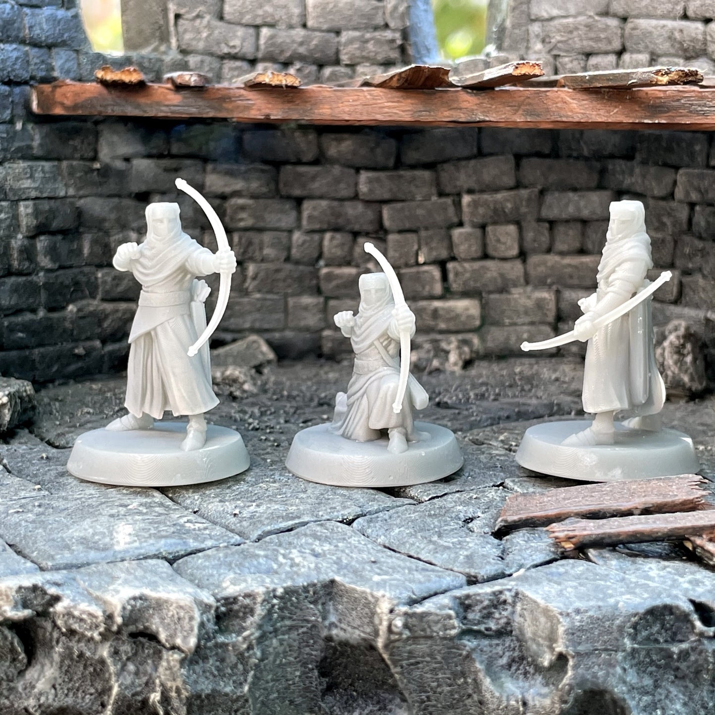 Archers - Desert Cultists/City Guard Miniatures  | RPG Minis | D&D | DND | RPG | Tabletop Gaming |  From LegendBuilds