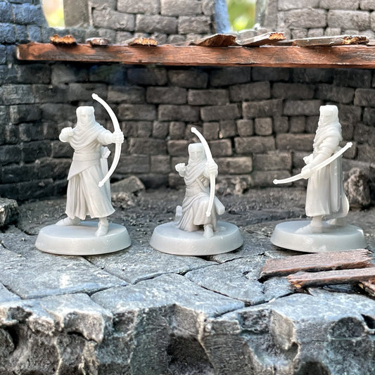 Archers - Desert Cultists/City Guard Miniatures  | RPG Minis | D&D | DND | RPG | Tabletop Gaming |  From LegendBuilds