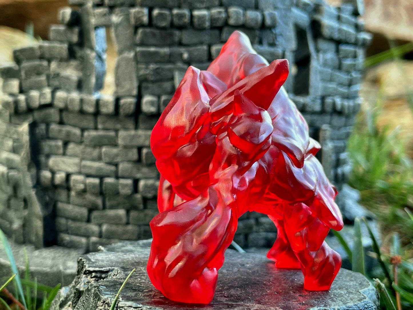 Elemental Golem Miniature  | RPG Minis | D&D | DND | RPG | Tabletop Gaming |  From Yasashii Kyojin Studios