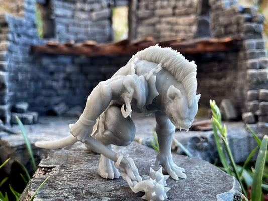 Yeenoghu Miniature  | RPG Minis | D&D | DND | RPG | Tabletop Gaming |  From Yasashii Kyojin Studios