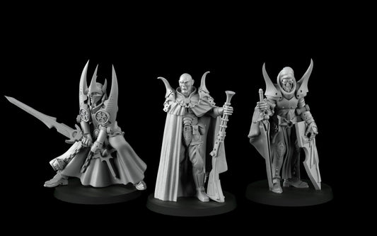 Male Paladin/Warlock Miniatures  | RPG Minis | D&D | DND | RPG | Tabletop Gaming |  From Cross Lances