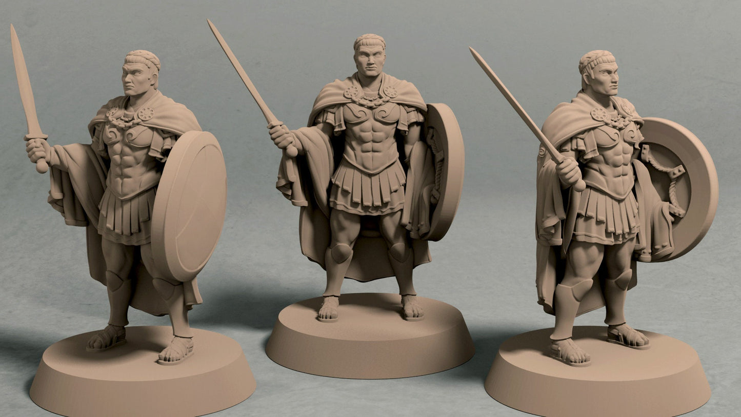 Male Human Fighter/Noble Miniature  | RPG Minis | D&D | DND | RPG | Tabletop Gaming |  From LegendBuilds